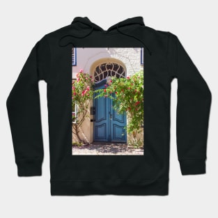 Historic house facade, door, , old town, Lübeck, Schleswig-Holstein, Germany, Europe Hoodie